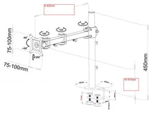Load image into Gallery viewer, Single Monitor Stand