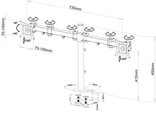 Load image into Gallery viewer, Dual Monitor Stand
